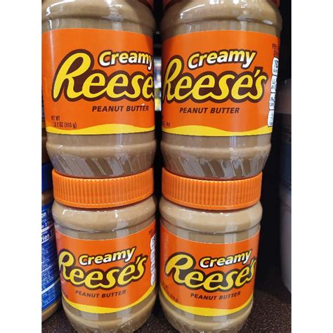reese s creamy peanut butter spread 510g shopee malaysia