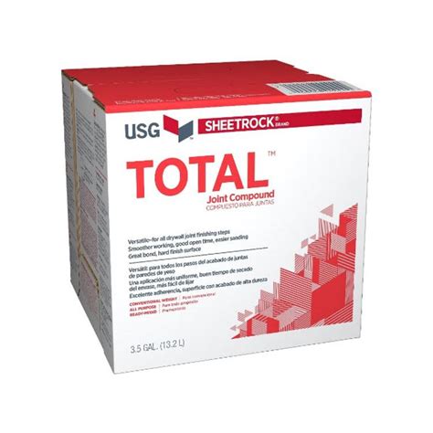 Usg Sheetrock Brand Total All Purpose Joint Compound 35 Gallon Box