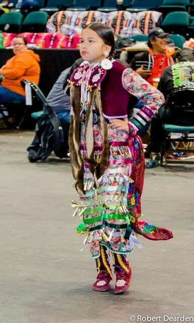 Old Style Jingle Emily Benjoe Keeseekoose First Nation Jingle Dress Native American Regalia