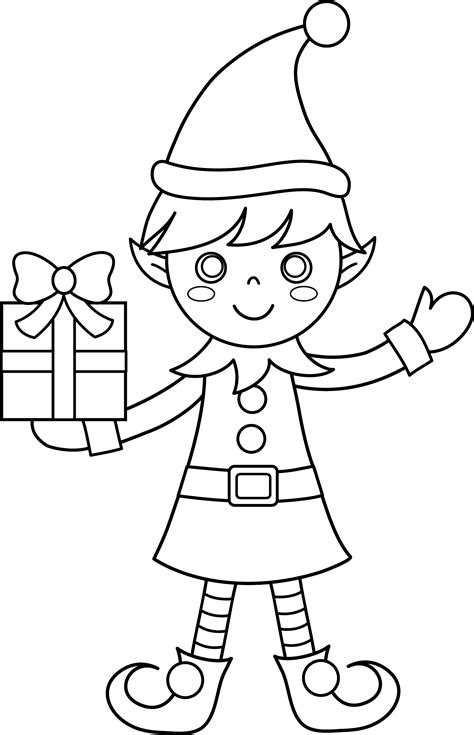 Cute Anime Elves Coloring Pages Coloring Pages