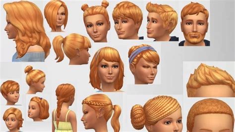Sunset Hair Colour Non Default By Jeeep200 At Mod The Sims