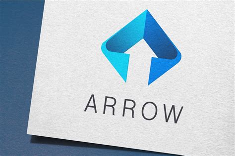 Arrow Logo Creative Illustrator Templates Creative Market