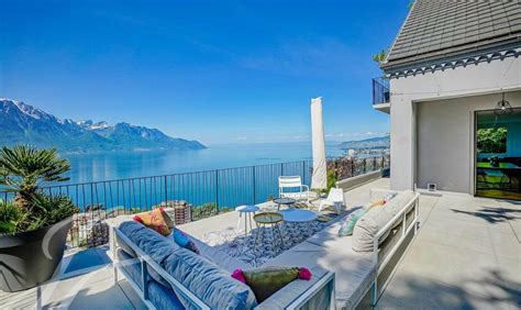 Villa With A Spectacular View Dans Chernex Vaud Suisse à Vendre