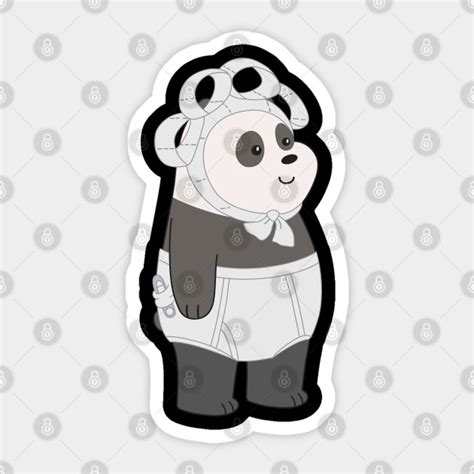 Panda We Bare Bears Sticker Teepublic