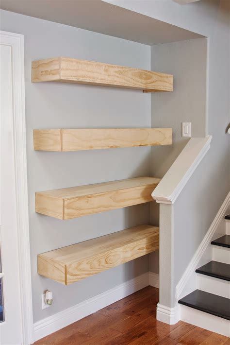Simply Organized Simple Diy Floating Shelves Tutorial Decor Ideas