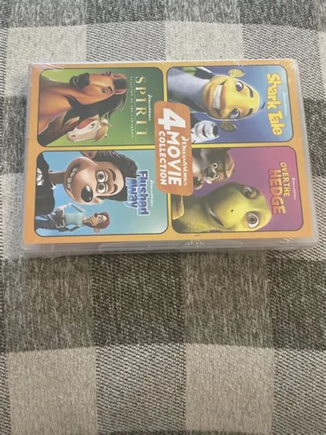 Dreamworks 4 Movie Collection Dvd 20204 Disc Set Brand New 989