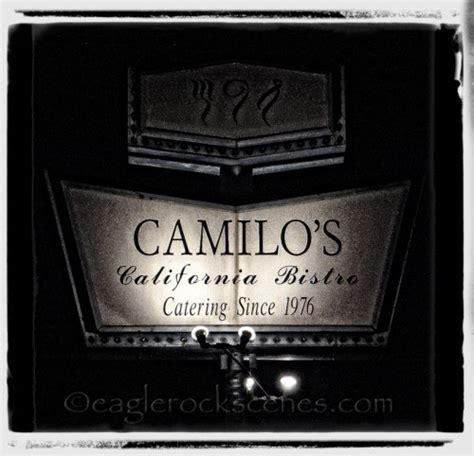 Camilos California Bistro Eagle Rock Scenes