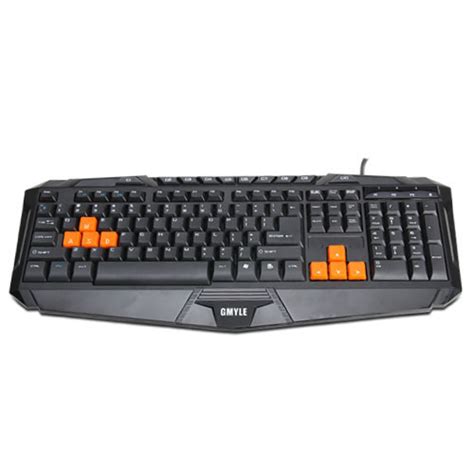 Usb Programmable Gaming Keyboard With 20 Macro Keys Ebay
