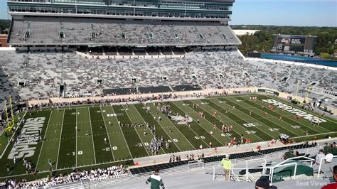 Michigan State University Spartan Stadium Seating Chart Awesome Home