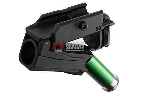 Showguns Mini Tactical 20mm Grenade Launcher Black Buy Airsoft
