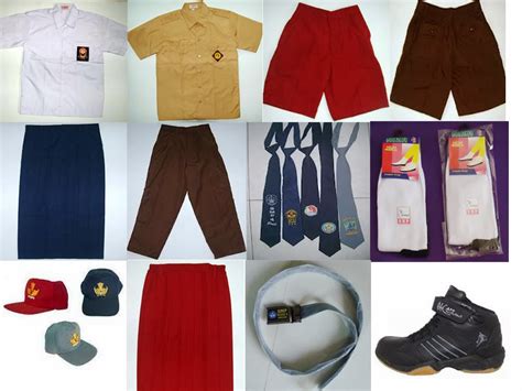 27 Gambar Baju Seragam Sekolah Lengkap Konsep Terkini