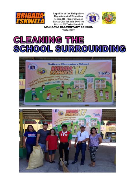 Brigada Eskwela Report 2017 Complete Pictures June 28 2017 Pdf