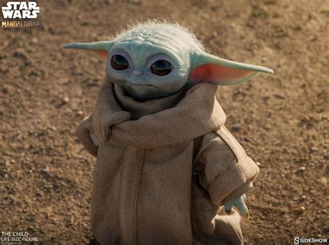 ‘baby Yoda Sideshow Unveils Life Sized Replica Ybmw