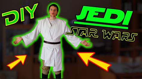 Traje Jedi Star Wars Diy Fácil Youtube