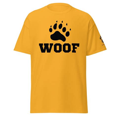 Woof Paw Gay Bear T Shirt From The Bear Culture Etsy