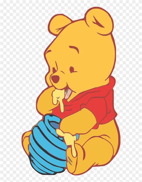 Baby Winnie The Pooh Vector Clipart 1072126 PinClipart