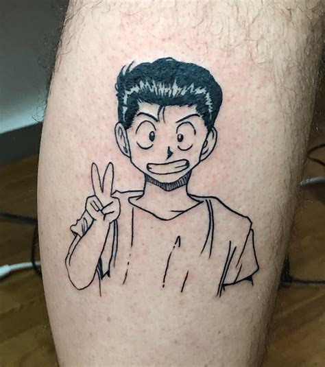 Discover and share the best gifs on tenor. Rhy Tattoo - Yusuke Urameshi of Yu Yu Hakusho. Katatapos... | Facebook