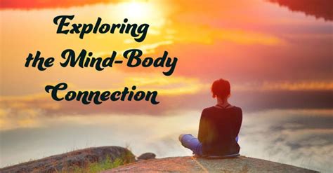 Exploring The Mind Body Connection Event