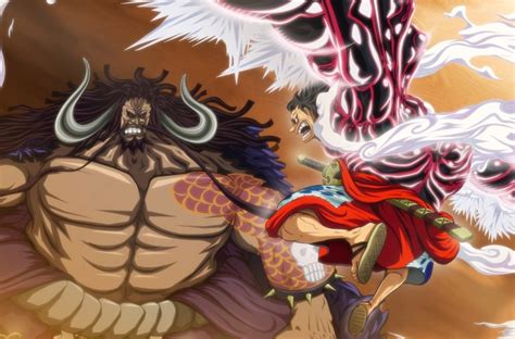 Luffy lawan katakuri aja masih kewalahan masa lawan kaido langsung menang kan ga masuk masuk akal kalo gitu, malah. One Piece Manga 1014 - Español