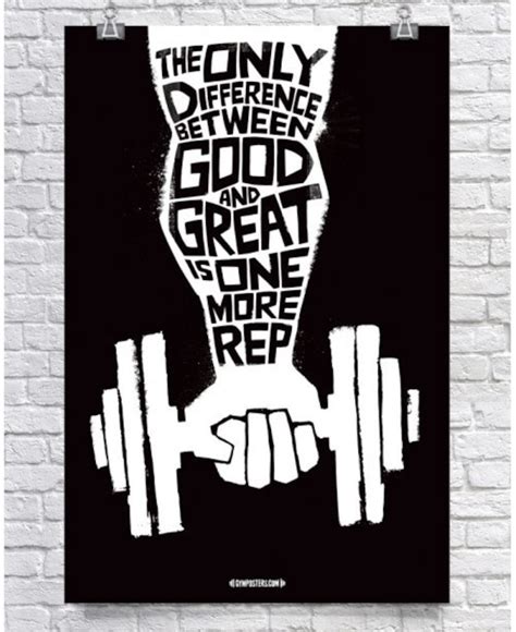 Gym Poster Fitness Poster Weightlifting Bodybuilding Etsy