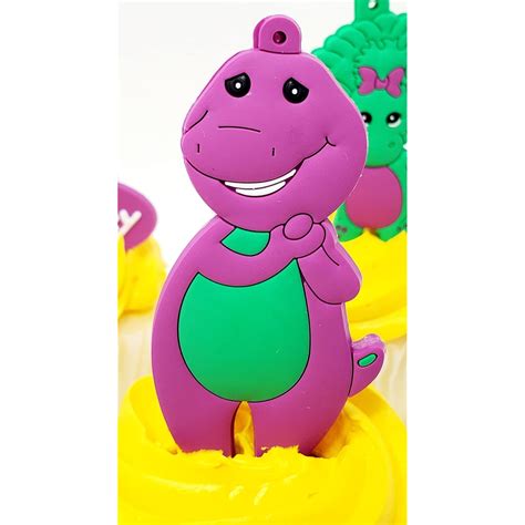 Ebd Products Barney Cake Cupcake Topper Set Featuring Barney Bj Baby