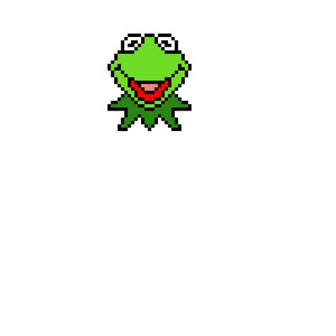 Editing Kermit The Frog Free Online Pixel Art Drawing Tool Pixilart