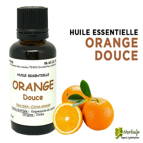 Huile Essentielle Orange Douce Herbalp