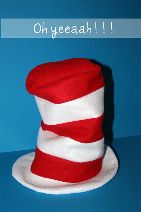 Enjoy some pretend play with a diy cat in the hat mask. Cat in the Hat {hat} tutorial | Hat tutorial, Dr seuss hat ...
