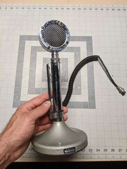 Vintage Astatic Microphone Bid On Estates Auction Services