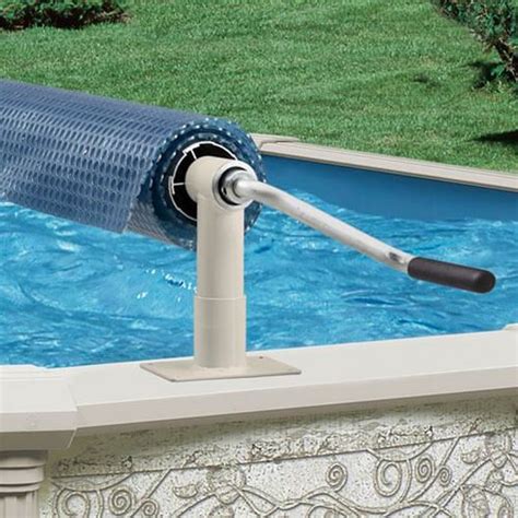 Aqua Splash Pro Above Ground Pool Solar Cover Reel Up To 18 Wide