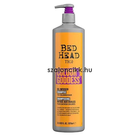 Tigi Bed Head Colour Goddess Oil Infused Shampoo Ml K Szlethi Ny