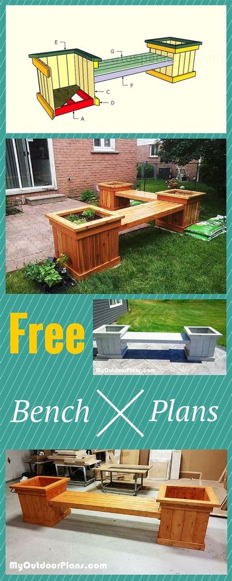 Use one of these free diy bench plans to build a bench for any area of your home, inside or outside. 40 Creative Outdoor Bench DIY Ideas and Tutorials 2017