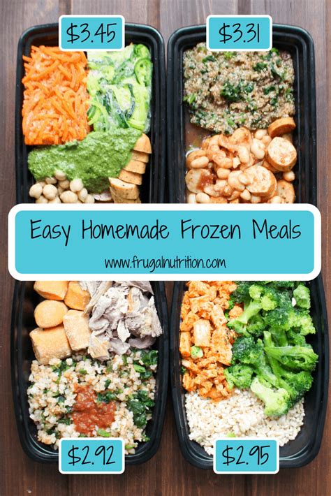 How To Meal Prep Freezer Friendly Foods Recipe Homemade Frozen