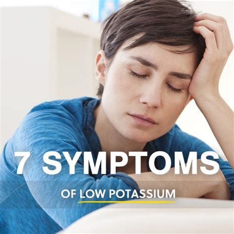 7 Symptoms Of Low Potassium Listen To Your Body Healthwholeness