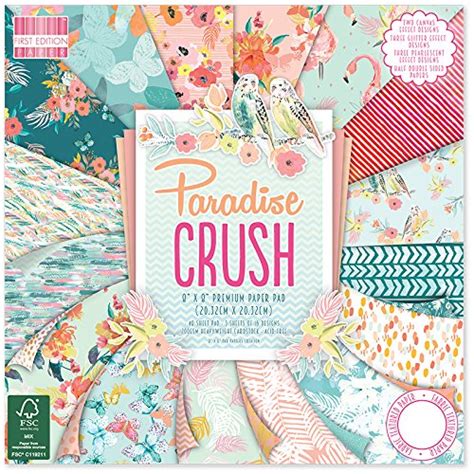 Buy First Edition Paradise Crush Premium Paper 8 X 8 203 X 203 Cm
