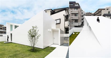Takashi Yamaguchi Applies Sloping Planes To Create The Folding House In