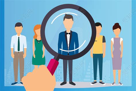 名站推薦 tips：2021年6月8日 更新失效連結 total 13 ». 蓝色科技风科技背景人群放大镜风格人口普查海报图片下载 - 觅知网