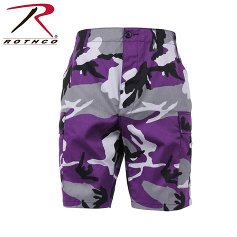 Rothco Colored Camouflage Bdu Shorts Farbe Ultra Violet Camo N