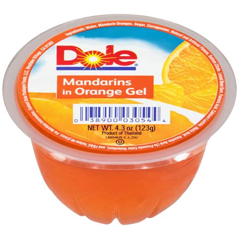 Dole Mandarin Oranges In Orange Gel 43 Oz