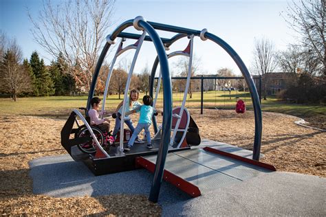 We Go Swing™ Playcreation Inclusive Playground Equipment