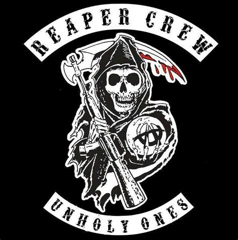 Reaper Crew Unholy Ones Sons Of Anarchy Tattoos Sons Of Anarchy