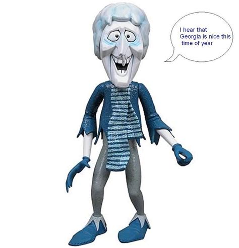 The Winter Gets So Cold Here I Think The Freeze Miser Visits Vintage