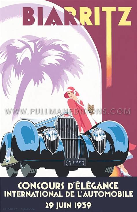Art Deco À La Route Pullman Editions Retro Cars Art Deco Art Deco