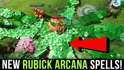 New Rubick Arcana Custom Spells By Bu3nyy Dota 2 Youtube