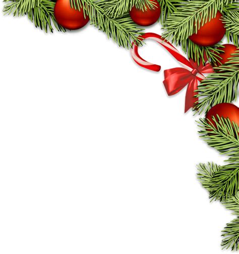 Christmas Corner Border Png Png Play