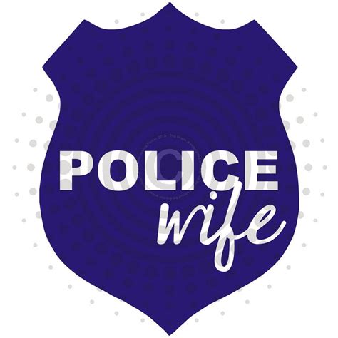buy any 2 get 1 free police wife badge vinyl decal sticker 7 99 via etsy police wife
