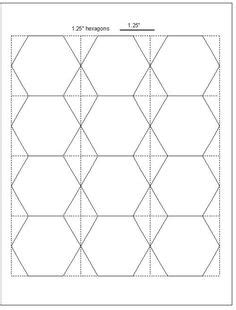 Print off, cut out and use as templates for hexagon english paper piecing. 1000+ images about English Paper Piecing on Pinterest ...