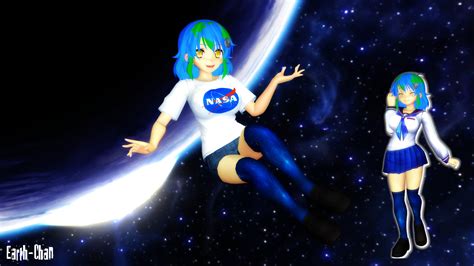Mmd Model Earth Chan Download By Sab64 On Deviantart