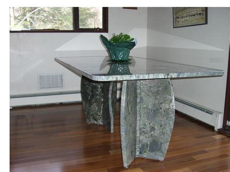 Modern granite dining table with double ogee edge. Marble and Granite Counters by MARCO JETTE LLC - Gallery ...