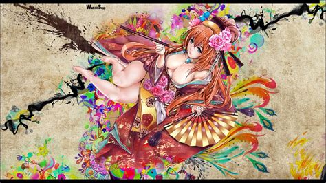 Wallpaper Illustration Anime Girls Artwork Big Boobs Mythology Ecchi Art 1920x1080